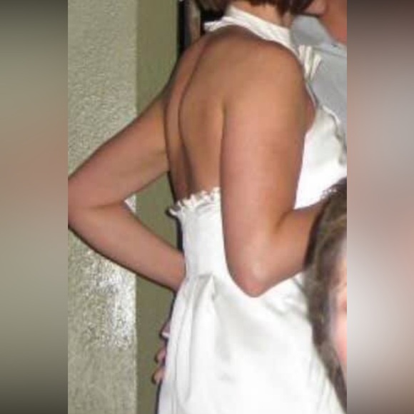 Ivory dress + pockets Sz 4/6 - Picture 6 of 6